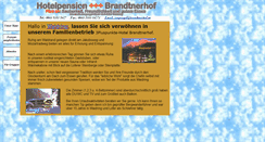 Desktop Screenshot of brandtnerhof.at